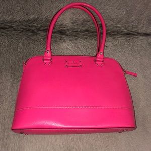 Kate Spade Wellesley Rachael Pink Leather Bag